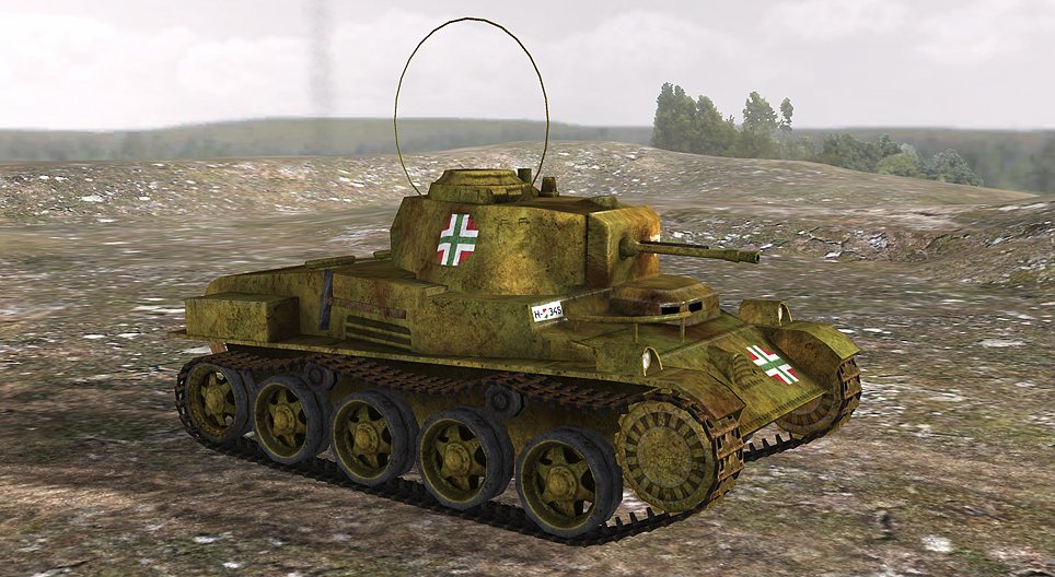 De lichte tank - 38 M Toldi