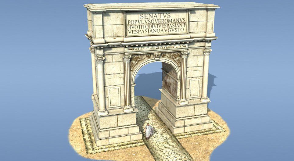 Boog van Titus (Rome, 1e eeuw n.Chr.)