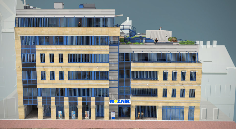 Modern kantoorgebouw