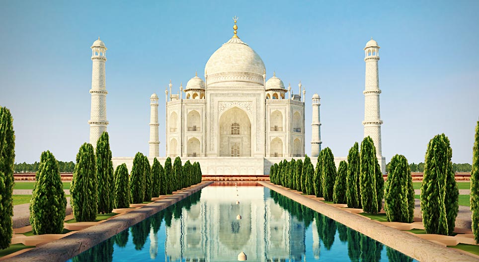 Taj Mahal (Agra, 17e eeuw)
