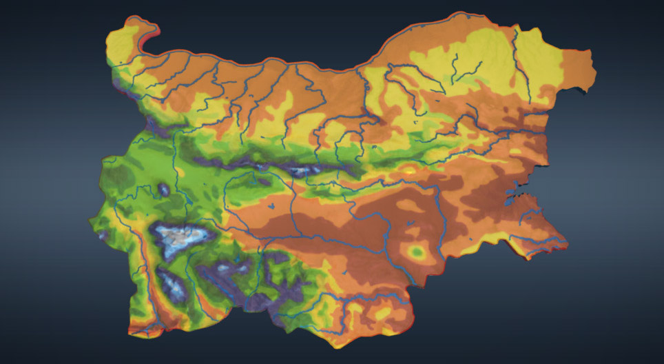 Zonele climatice și tipurile de sol din Bulgaria