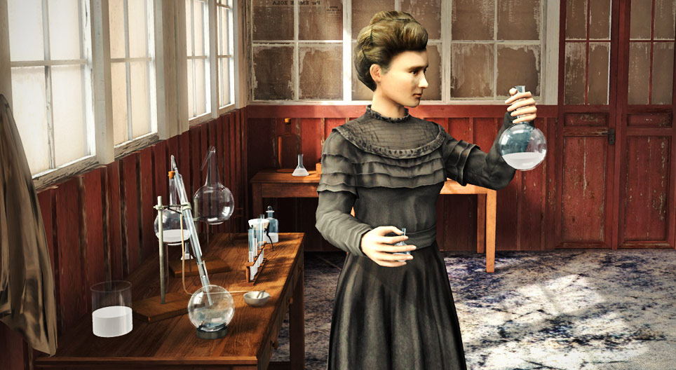 Marie Curie'nin Laboratuvarı
