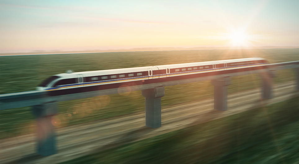 Maglev Manyetik Raylı Tren