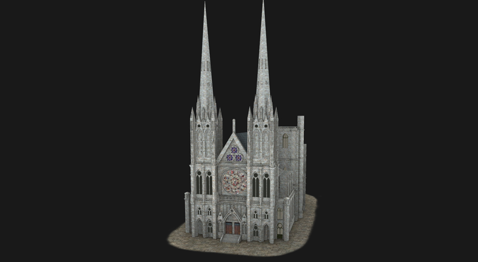 Gotik Katedral (Clermont-Ferrand, 15. yüzyıl)