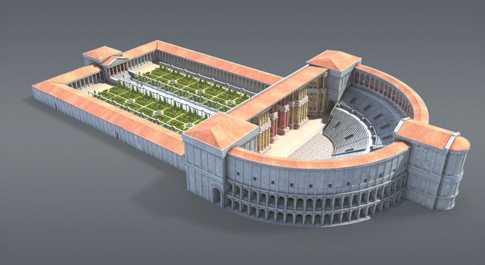 Pompeius Tiyatrosu (Roma, MÖ 1. yüzyıl)
